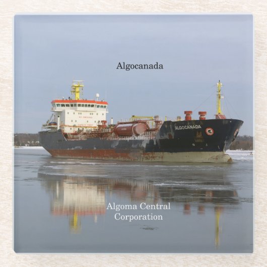 アルゴカナダガラスコースター ガラスコースター (正面)