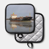 アルゴカナダポット保有者 鍋敷き (正面/裏面)