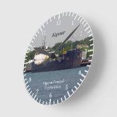 アルゴサル時計 ラウンド壁時計 (傾斜)