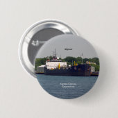 アルゴサールのボタン 缶バッジ (正面&裏面)