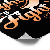 アルゴジストロフィー私の娘の戦いは私の戦いCRPS ポスター (角)