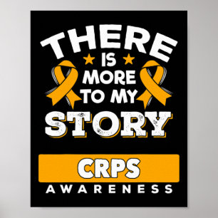 アルゴジストロフィー認識度リボン – Crps Patのギフト ポスター