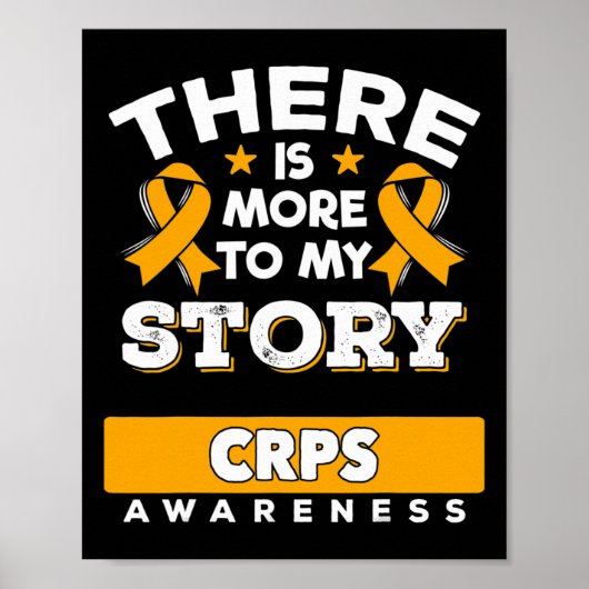 アルゴジストロフィー認識度リボン – Crps Patのギフト ポスター (正面)