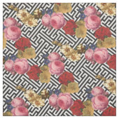 アルゴスの花柄 ファブリック (見本)