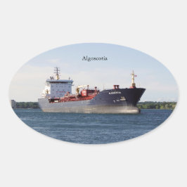 アルゴスコシアのステッカー 楕円形シール