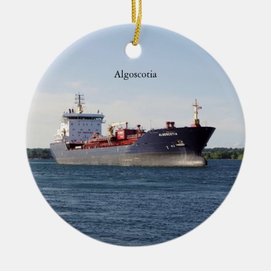 アルゴスコシアオーナメント セラミックオーナメント (正面)