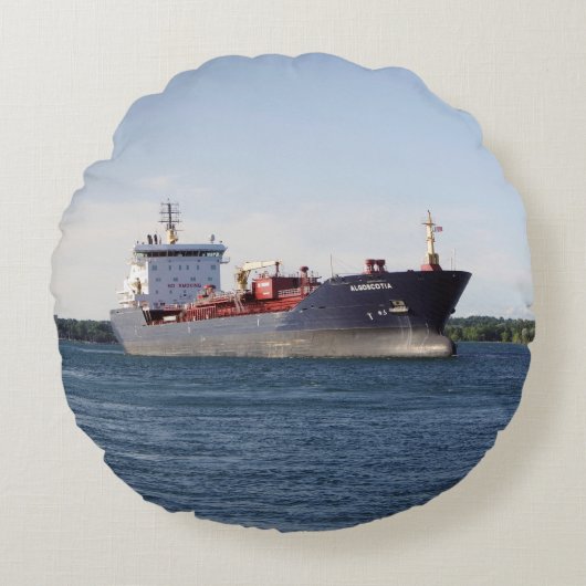 アルゴスコシア円枕 ラウンドクッション (正面)