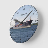 アルゴスコシア時計 ラウンド壁時計 (傾斜)