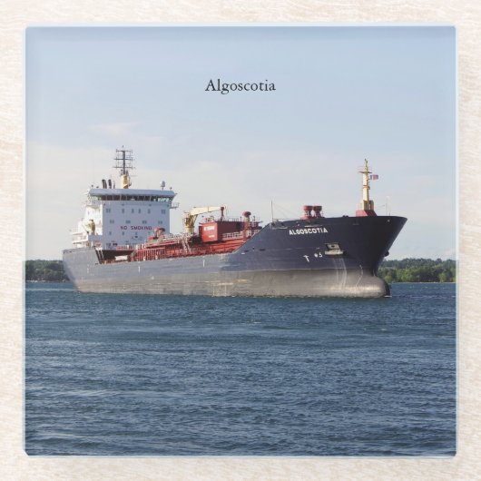 アルゴスコシア産ガラスコースター ガラスコースター (正面)