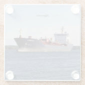 アルゴスコシア産ガラスコースター ガラスコースター (裏面)