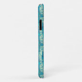 アルゴダオ・セミピクセラドnum mix de ciano e turquesa Case-Mate iPhoneケース (裏面/右)