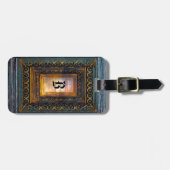 アルゴテックスエルキンオールドブックスタイルモノグラム ラゲッジタグ (正面横)