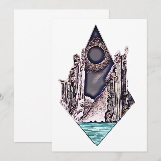 アルゴナース 招待状 (正面/裏面)