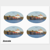 アルゴノヴァのシール 楕円形シール (シート)