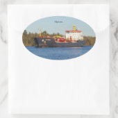 アルゴノヴァのシール 楕円形シール (バッグ)