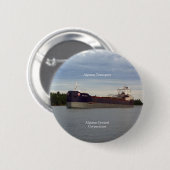 アルゴマのトランスポートボタン 缶バッジ (正面&裏面)