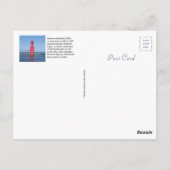 アルゴマのピアヘッドのライトポストカード ポストカード (裏面)