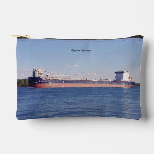 アルゴマイノベータージッパーバッグ アクセサリーポーチ (正面)