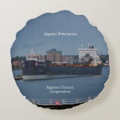 アルゴマエンタープライズ円枕 ラウンドクッション (裏面)