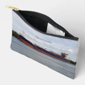 アルゴマコンベヤジッパーバッグ アクセサリーポーチ (見開き)