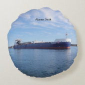 アルゴマソルト円枕 ラウンドクッション (裏面)