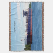 アルゴマナイアガラ投げ毛布 スローブランケット (正面縦)