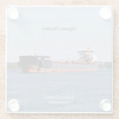 アルゴママリナーガラスコースター ガラスコースター (裏面)