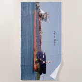 アルゴママリナービーチタオル ビーチタオル (正面)