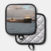 アルゴマモントリオレポットホルダー 鍋敷き (正面/裏面)