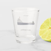 アルゴマリンのショットグラス ショットグラス (裏面)