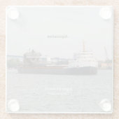 アルゴマリングラスコースター ガラスコースター (裏面)