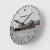 アルゴマリン時計 ラウンド壁時計 (傾斜)