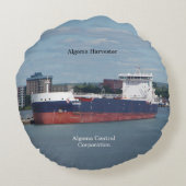 アルゴマ収穫枕 ラウンドクッション (裏面)