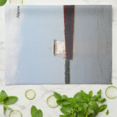 アルゴマ収穫機キッチンタオル キッチンタオル (折り畳み)