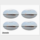 アルゴマ収穫機シール 楕円形シール (シート)