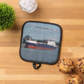 アルゴマ収穫機ポットホルダー 鍋敷き (トップダウン)