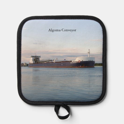 アルゴマ搬送ポットホルダー 鍋敷き (正面)