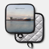 アルゴマ搬送ポットホルダー 鍋敷き (正面/裏面)