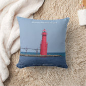 アルゴマ穴開けライトスクエア枕 クッション (ブランケット)