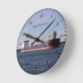 アルゴマ・イノベーター時計 ラウンド壁時計 (傾斜)