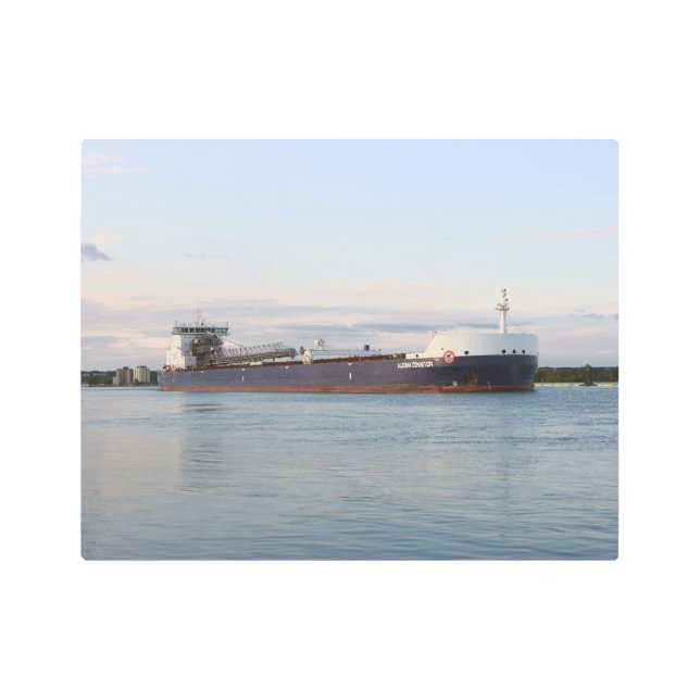 アルゴマ・コンベアー金属製壁画作品 メタルプリント (正面)