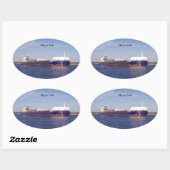 アルゴマ・ソルトのステッカー 楕円形シール (シート)