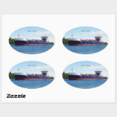 アルゴマ・ナイアガラステッカー 楕円形シール (シート)