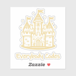 アルゴリズミアカスタムのキングダムカットビニールステッカー シール