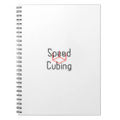 アルゴリズムの速度の立方体の破壊者を立方体にする速度 ノートブック (正面)