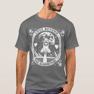 アルゴリズムを超えた愛の友達 Tシャツ