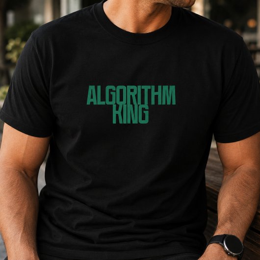 アルゴリズムキング | データサイエンス 機械学習 Tシャツ