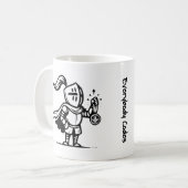 アルゴリズム王国マグカップ コーヒーマグカップ (正面左)