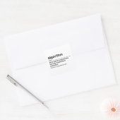 アルゴリズム スクエアシール (封筒)