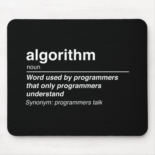 アルゴリズム マウスパッド (正面)